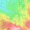 Briant topographic map, elevation, terrain