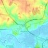 Gillingham topographic map, elevation, terrain