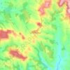 Saint-Pastour topographic map, elevation, terrain