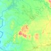 Xã Ia Chia topographic map, elevation, terrain