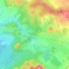 Chrastná topographic map, elevation, terrain
