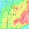 Nether Kellet topographic map, elevation, terrain