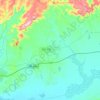 Glorinha topographic map, elevation, terrain