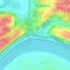 North Bend topographic map, elevation, terrain