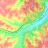 Town of Friendship topographic map, elevation, terrain