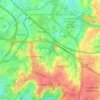 7170 topographic map, elevation, terrain