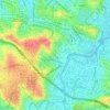 Manyaran topographic map, elevation, terrain