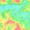 Slinfold topographic map, elevation, terrain