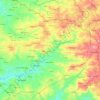 Gem topographic map, elevation, terrain