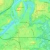 23564 topographic map, elevation, terrain