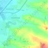 Queniborough topographic map, elevation, terrain