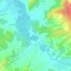 Celles topographic map, elevation, terrain