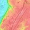 Moorveld topographic map, elevation, terrain