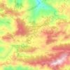 Issaguen topographic map, elevation, terrain