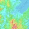 Nam-gu topographic map, elevation, terrain