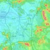 Guangming District topographic map, elevation, terrain
