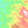 Meana/Meana Sardo topographic map, elevation, terrain