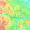 Kardzjali topographic map, elevation, terrain