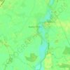 Acaster Malbis topographic map, elevation, terrain