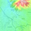 Alangasi topographic map, elevation, terrain