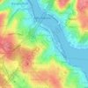 Ayvansaray Mahallesi topographic map, elevation, terrain