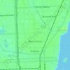 Miami Shores topographic map, elevation, terrain