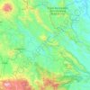 Sijunjung topographic map, elevation, terrain