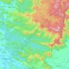 Aruvappulam topographic map, elevation, terrain