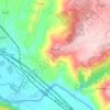 Giove topographic map, elevation, terrain