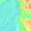 Ogbaru topographic map, elevation, terrain