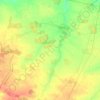 Yarun Rural Hromada topographic map, elevation, terrain