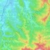 Mendata topographic map, elevation, terrain