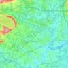 Readington Township topographic map, elevation, terrain