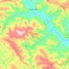 Chiềng Khoong Commune topographic map, elevation, terrain