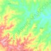Itapora topographic map, elevation, terrain
