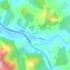Dici topographic map, elevation, terrain