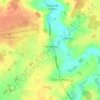 Honington topographic map, elevation, terrain