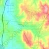 Antanhol topographic map, elevation, terrain