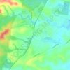 Flagstone topographic map, elevation, terrain