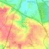 Blisworth topographic map, elevation, terrain