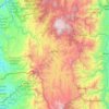 Urrao topographic map, elevation, terrain