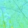 Pasar Manggis topographic map, elevation, terrain
