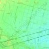 Vigonza topographic map, elevation, terrain