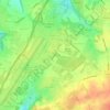 Maastricht-Airport topographic map, elevation, terrain