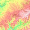 Xanxerê topographic map, elevation, terrain