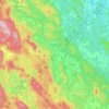 Grad Ogulin topographic map, elevation, terrain