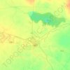 Al-Kut Central Subdistrict topographic map, elevation, terrain