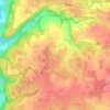 Eckelrade topographic map, elevation, terrain