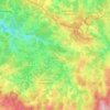Vallière topographic map, elevation, terrain