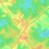 Shady Dale topographic map, elevation, terrain